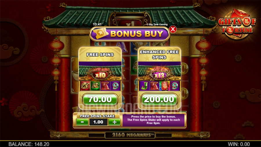 Gifts of Fortune slot